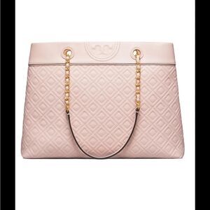 Tory Burch Fleming Pink Tote Bag
